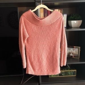 Off the shoulder chunky sweater xs